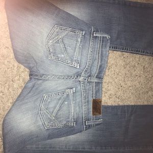 buckle brand bootcut lowrise jeans